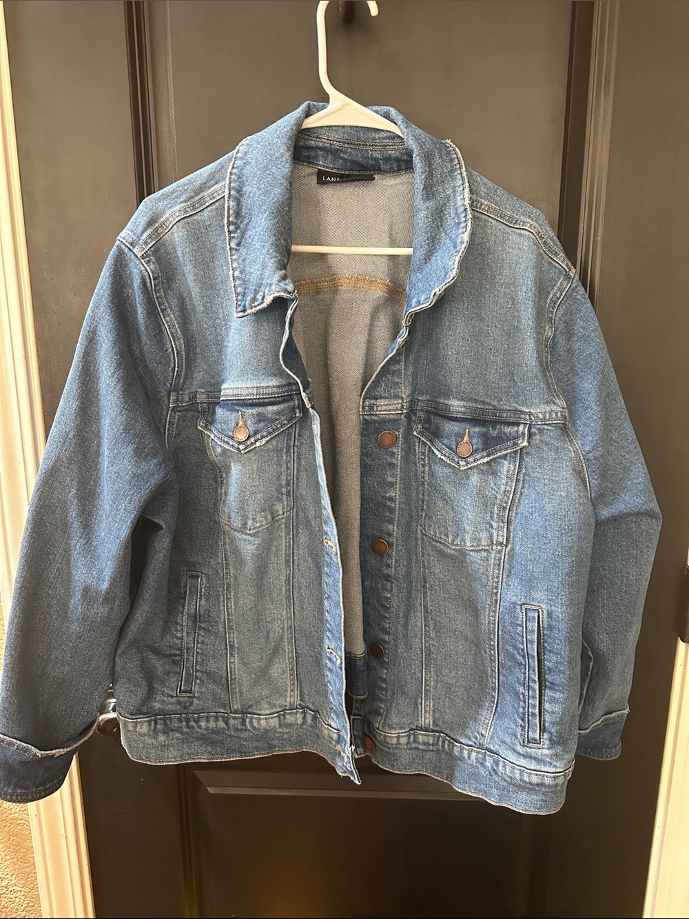 Lane Bryant Light Blue Denim Jean Jacket